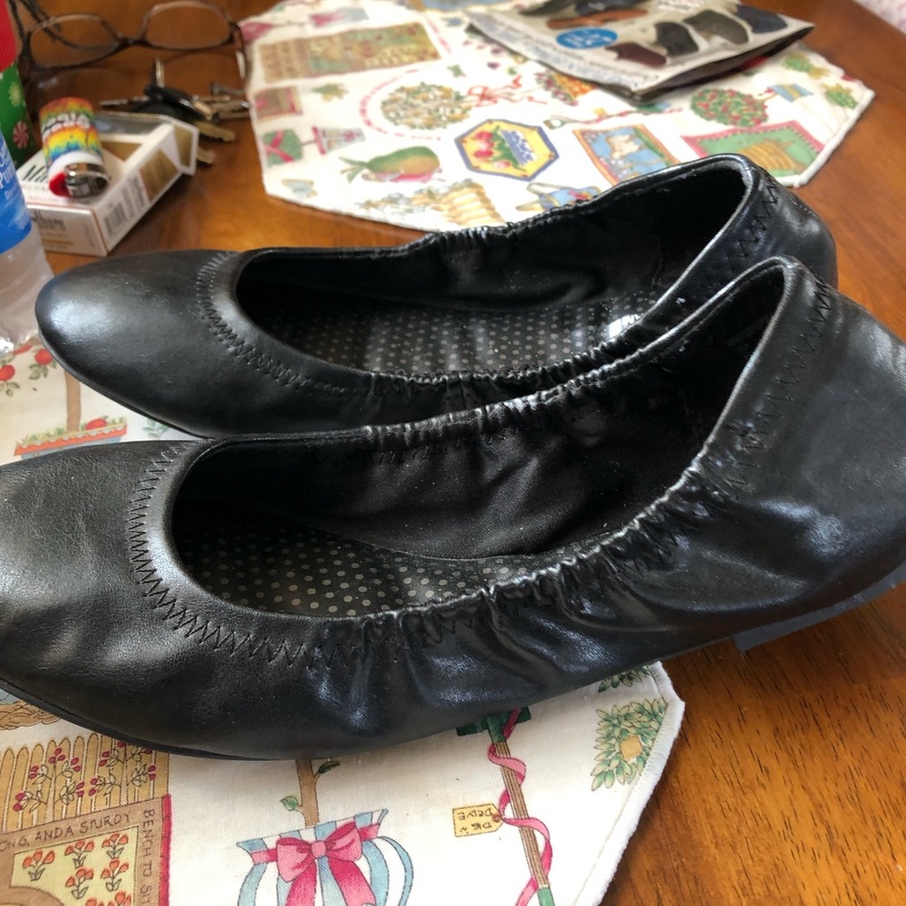 Faded glory babydoll flats.
